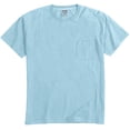 thumbnail image 3 of Hanes Mens ComfortWash Garment Dyed Short Sleeve Pocket Tee, S, Cayenne, 3 of 5