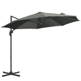 thumbnail image 1 of Outsunny Parasol Suspendu Déporté pour Patio ⌀ 9,6 Pieds, Mât en Aluminium, Rotation à 360°, 1 of 10