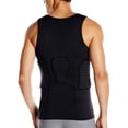 thumbnail image 3 of Men's Padded Compression Vest Rib Protector Rugby Padded Top Shirt, 3 of 5