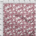 thumbnail image 3 of oneOone Cotton Flex Maroon Fabric Asian Mosaic Craft Projects Decor Fabric Printed By The Yard 40 Inch Wide, 3 of 5