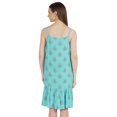 thumbnail image 4 of Bimba Nuisette en Rayonne Imprimée pour Femmes, Robe de Nuit à Bretelles Spaghetti, Nuisette Aguichant, 4 of 7