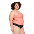 thumbnail image 4 of George Women's Plus Ruched Tankini, 4 of 6