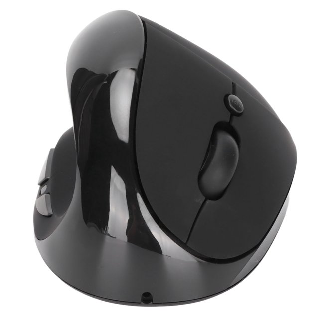 Souris Verticale pour Gaucher Rechargeable Souris Ergonomique avec DPI Réglable pour PC