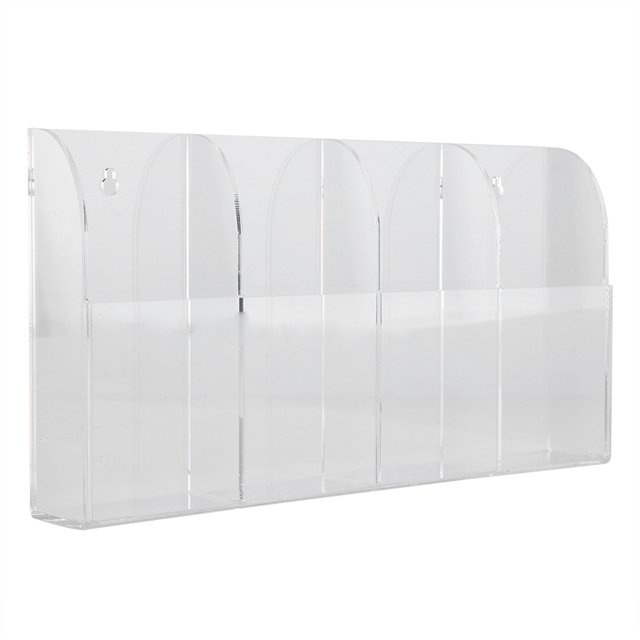 Rdeghly Étui pour Télécommande, Support en Acrylique pour Télécommande de Climatiseur, Boîte de Rangement Murale, Support pour Télécommande