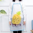 thumbnail image 3 of EastVita Cooking Apron Cute Cartoon Fruit Printed Pvc Waterproof Oil Proof Creative Apron, 3 of 7