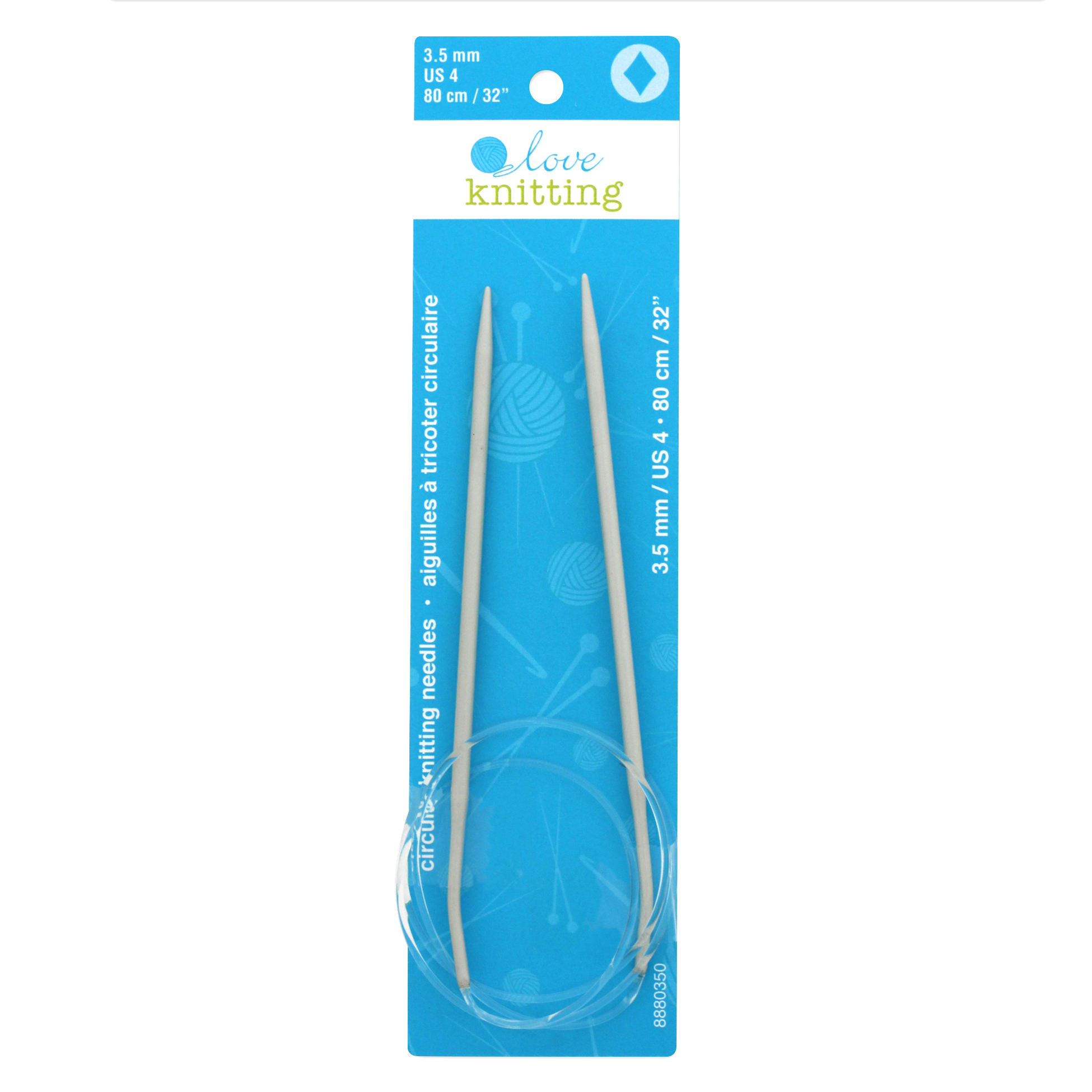 LOVE Knitting 81 cm (32 in) Circular Needles, 80 (31.5 in), 9 mm (0.35