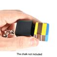 thumbnail image 4 of Billiard Chalk Cover Square/Round Snooker Chalk Holder Aluminium Alloy Plastic, 4 of 8