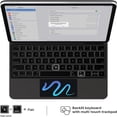 thumbnail image 3 of CNKOO Slim Magnetic Backlit Keyboard Case for iPad 10th Generation (10.9-inch  2022) - Wireless Cover with Keypad & Multi-Touch Trackpad Compatible with Apple iPad 10 Gen 10.9, 3 of 8