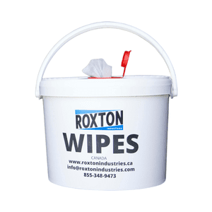 Roxton Disinfectant Wipes, 800 Wipes with Dispenser Bucket, Kills 99.99 of Viruses & Bacteria, Suitable for Gyms, Household, Schools, Commercial Use