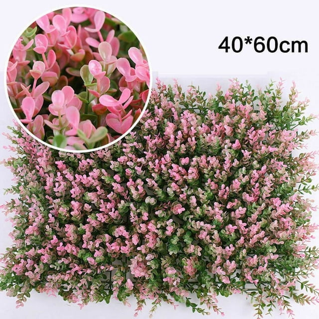 Artificial Mat Grass Lawns Wall Hedge Fence Foliage Panel Home Wedding Decor