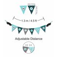 thumbnail image 3 of Inkdotpot I Am Nine?Paper Pennant Banner?For Boy Happy Birthday Sign Little Man?Birthday Party Decorations, 3 of 3