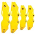 thumbnail image 2 of SHISUYAN 2 Sets Precision 3D Style Brake Caliper Covers Front and Rear Brake Calipers Yellow Wheel Hub Covers for Car Brake Calipers Protection, 2 of 9