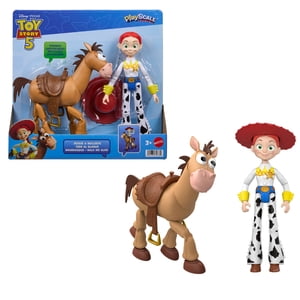 Disney and Pixar Toy Story 5 Jessie & Bullseye Playscale 7 Inch Action Figures 2 Pack