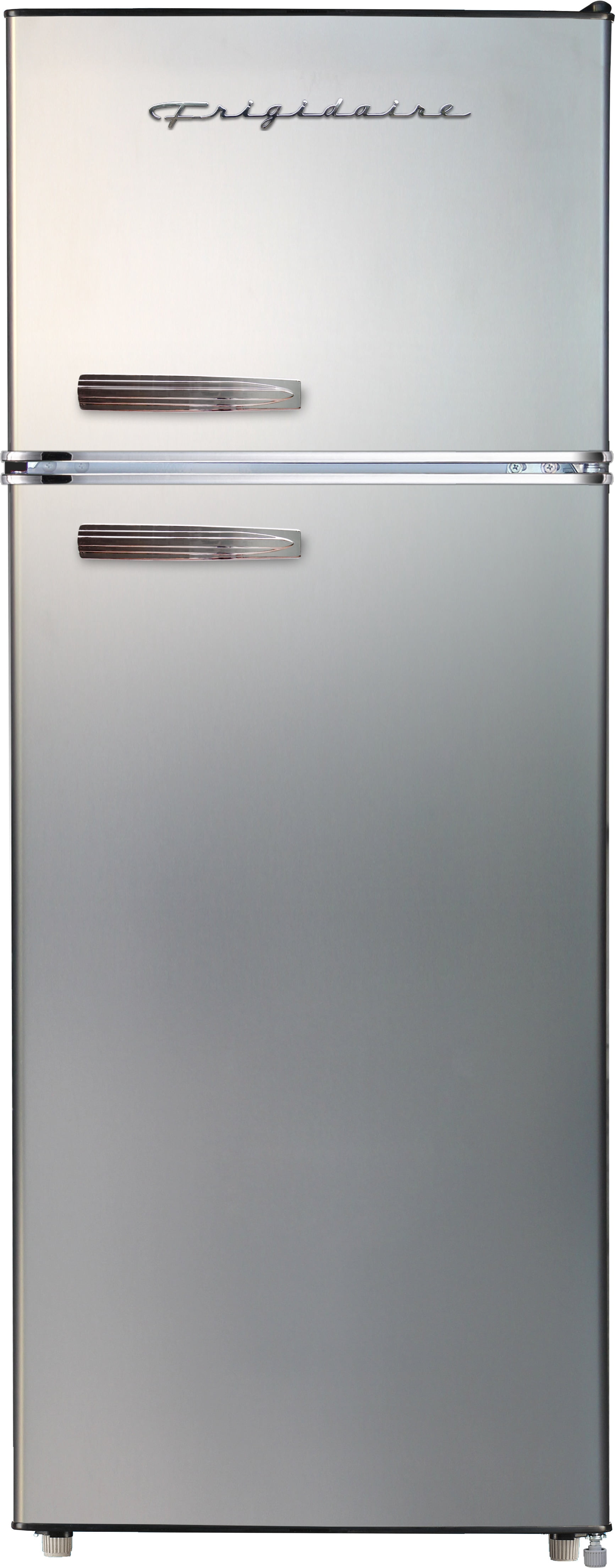 Réfrigérateur Frigidaire rétro 7,5 pi³, réfrigérateur compact à congélateur supérieur, format appartement, platine