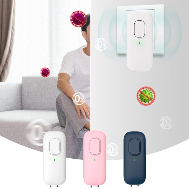 Dvkptbk Air Purifiers for Bedroom Home ,Filter Portable Air Purifier with Usb Cable Fragrances Sponge for Smokesrs Pollen Pets Dust Odors, Desktop Air Cleaner for Car Rv
