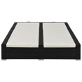 thumbnail image 2 of vidaXL Double Sun Lounger Poly Rattan Black, 2 of 5