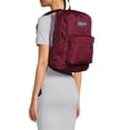 thumbnail image 4 of JanSport SuperBreak Plus One Sac à Dos - Sac d'École Léger, Rouge Roux, 4 of 5