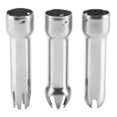 thumbnail image 2 of 3pcs Nozzle Durable Stainless Steel Durable Safe Cream Nozzle Cake Decoration Baking Tool, 2 of 8