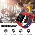 thumbnail image 1 of Silicone Watch Bands Replacement Bands Soft Comfortable Dual Color Watch Strap Compatible For  V800, 1 of 8