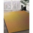 thumbnail image 3 of Ahgly Company Tapis de Zone Rectangulaire Transitionnel Brun Selle pour Intérieur, Lavable à la Machine, 2 Pieds x 3 Pieds, 3 of 7
