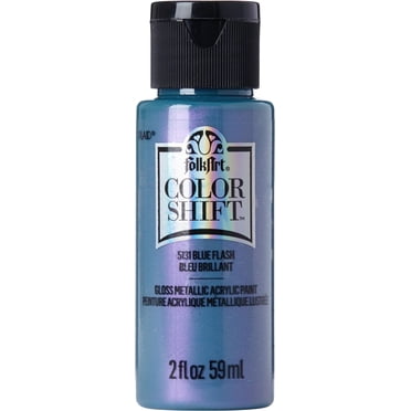 FolkArt Color Shift Acrylic Paint, 2 fl oz, Blue Flash