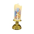thumbnail image 4 of Lipstore Candle Light Prayer Waterproof Pillar Light for Decoration Religious Wedding Embrace, 4 of 8