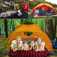 thumbnail image 4 of Sac de Couchage Double en Flanelle de Coton pour le Camping, la Randonnée Sac à Dos Ou la Randonnée. Format Grand Lit 2 Personnes Sac de Couchage Imperméable pour Adultes Ou Ados. Camion, Tente Ou Matelas de Couchage, Léger (Oreillers Non Inclus), 4 of 4