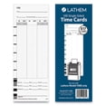 thumbnail image 2 of Lathem LTHE17100 Model 700E Clock Single Sided Time Cards, White, 2 of 2