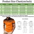 thumbnail image 3 of Male Spring and Summer Workout Shirts for Men Breathable Short Sleeve T Custom T Shirts for Men Shirt Solid Color Button Heart Shirt Lapel Pocket Bottoming Shirt, 3 of 4