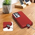 thumbnail image 3 of Supershield Defender Case for Samsung Galaxy S22 Plus 5G, Galaxy S22 Plus 5G Phone Case Heavy Duty Shockproof Dustproof 3 in 1 Rugged Protective Bumper Cover - Red, 3 of 3