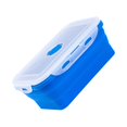 thumbnail image 1 of ZheElen Silicone Lunch Box Food Grade Silicone For Safe And Healthy Meals On Go deep blue 800ml 1Set, 1 of 6