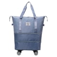 thumbnail image 1 of Grand Sac de Sport, Sac de Sport de Voyage Sac de Voyage à Roue Universelle, Grand Sac de Voyage Pliable Imperméable Sac à Main Sac à Main Sac de Sport de Voyage Sac de Voyage Multifonction pour Dames, 1 of 3