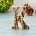 thumbnail image 2 of Abbracc Handcraved Wooden Letters Door Numbers Alphabet Letter Floating Adress Name K, 2 of 9