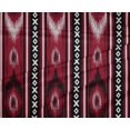 thumbnail image 4 of oneOone Polyester Lycra Fabric Stripe & Geometric Ikat Printed Fabric 1 Yard 56 Inch Wide, 4 of 4