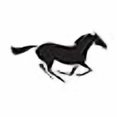 thumbnail image 2 of Horse Mustang - Vinyl Decal Sticker - 7" x 3.75" - Black, 2 of 4
