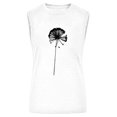 thumbnail image 4 of Birdeem Débardeur Ajusté à Imprimé Pissenlits pour Femmes, Col Rond, Sans Manches, à Blocs, Tunique, T-Shirt, Hauts, 4 of 6
