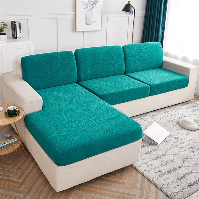 Fridja Sales Cushion Sofa Seat Cover Tightly Wrapped Protection Fiber Living Room