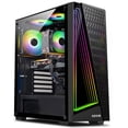 thumbnail image 1 of AQVIN AQ50 Gaming Desktop Computer PC - Tower | Core i7 | RTX 3050 6GB | New 1TB SSD | 32GB DDR4 RAM | Windows 11 Pro | Gaming Keyboard and Mouse - Black/ RGB Lights, 1 of 3