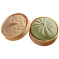 thumbnail image 1 of 1PC Sticky Slow Rising Squishing Dumpling , 3.94 Inch,Assorted Colors Dumpling Squeeze Toys, Realistic Food Squishies Relief Fidget Toys for Decompression Anxiety Relaxation(Green), 1 of 9