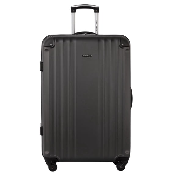 Remis à Neuf Jetstream Southbound Valise Rigide Extensible de 28 Pouces Grande Valise Enregistrée, Gris, Roues Pivotantes