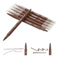 thumbnail image 1 of Uxcell Marqueurs à Double Pinceau, Pointe Fine Café et Stylo à Pointe Pinceau pour Colorier, 6 Pcs, 1 of 6