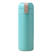 Dvkptbk Insulated Water Bottle Digital Display Temperature Stainless Steel Cup Intelligent Temperature Display Pea Cup One-Button Convenient Bouncing Cup Travel Essentials