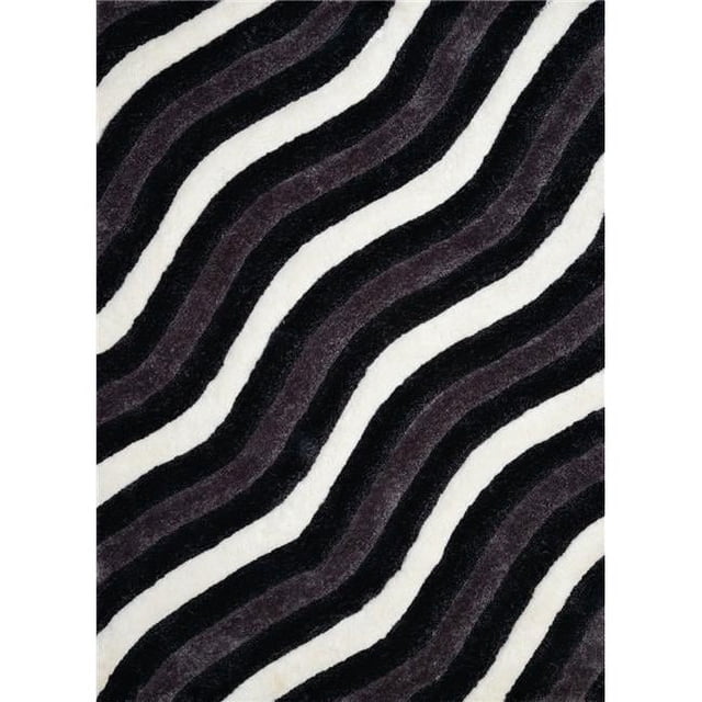 United Weavers Finesse Showers Black Accent Rug 1'10" X 3'