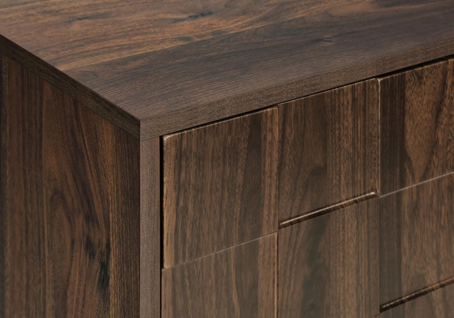 Monarch Specialties Table D'appoint, Bout, Table D'appoint, Petit, Rangement, Lampe, Stratifié Noyer, Moderne