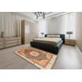 thumbnail image 4 of Ahgly Company Indoor Rectangle Abstract Red Abstract Area Rugs, 6' x 9', 4 of 6