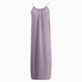 thumbnail image 4 of NIEWTR Robe Décontractée Tissée pour Tout-Petits et Bébés Filles à Larges Bretelles, Robe Soleil Fluide pour les Journées d'Été (Violet, 8-9 Ans), 4 of 6