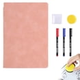 thumbnail image 2 of 1 Pcs Carnet pour Tableau Blanc Réutilisable, Petit Tableau Effaçable à Sec Portable, Comprend 1 Chiffon, 3 Marqueurs et une Effaceur pour Tableau Noir, Mini Carnets Portatifs pour Tableau Blanc, Carnet de Dessin Réutilisable, (g, 6.6x9.5 in), 2 of 8