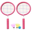 thumbnail image 1 of Tzilke Badminton Rackets Set Portable Badminton Rackets with 2 Shuttlecocks and Carrying Bag for Children, 1 of 8