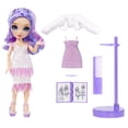 thumbnail image 4 of Rainbow High Fantastic Fashion Violet Willow - Purple, 4 of 5
