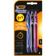 thumbnail image 1 of BIC Gel-ocity Quick Dry Gel Ink Rollerball Pens, Medium Point, 0.7mm, Assorted Ink Colors, 3 Count, 1 of 4